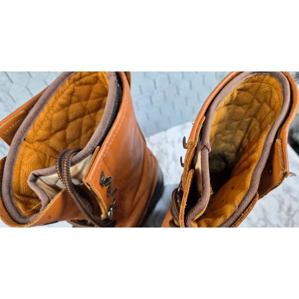 CABELA'S STEEL SHANK THINSULATE DUCK BOOTS‎ HUNTING HIKING CAMP MENS SIZE 8